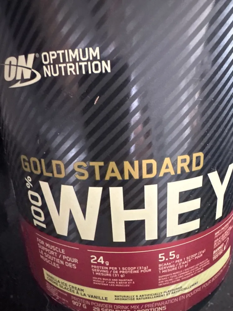 Whey Vanilla Ice Cream