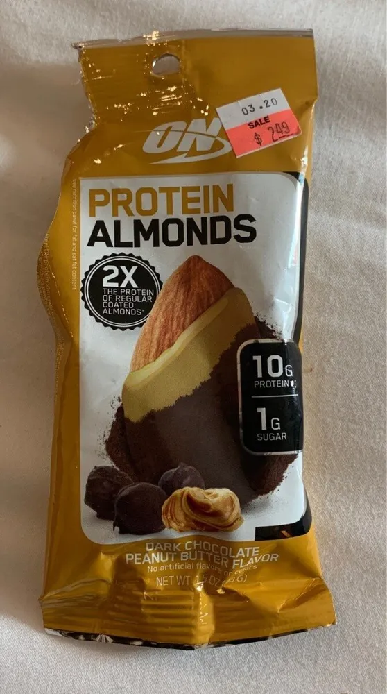Protein almonds