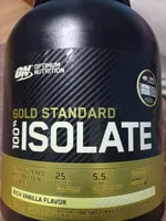Gold Standard 100%  Isolate Rich Vanilla