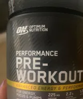Performance pre-workout