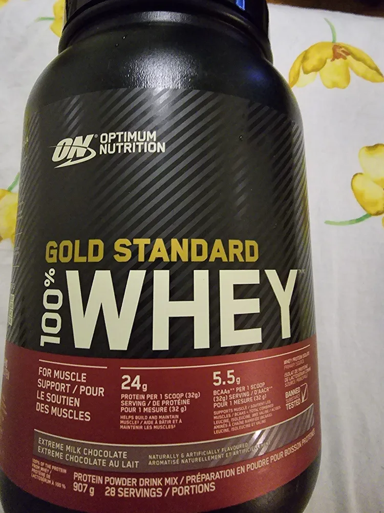 Optimum Gold Standard 100% Whey Protein Powder Extreme Milk Chocolate