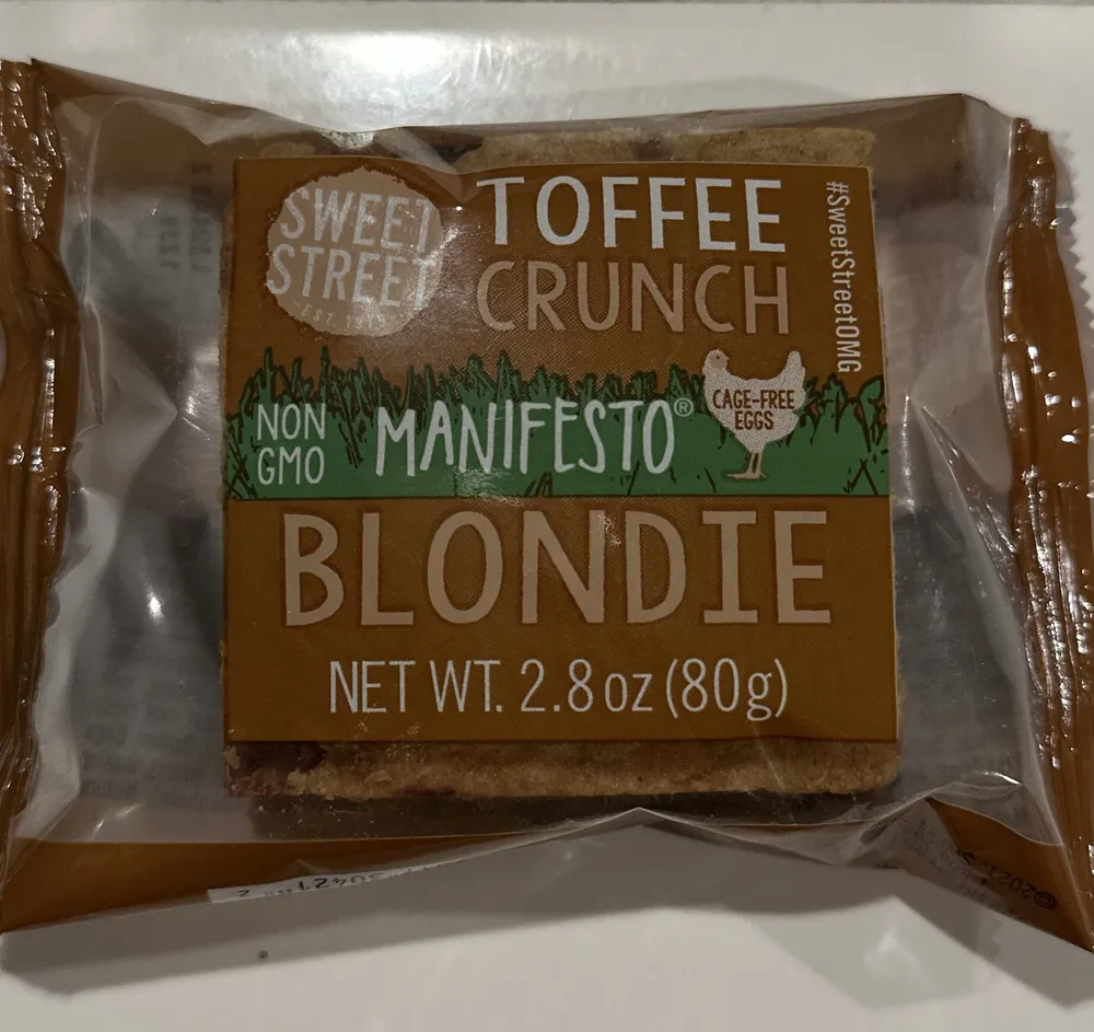 Manifesto Blondie Toffee Crunch
