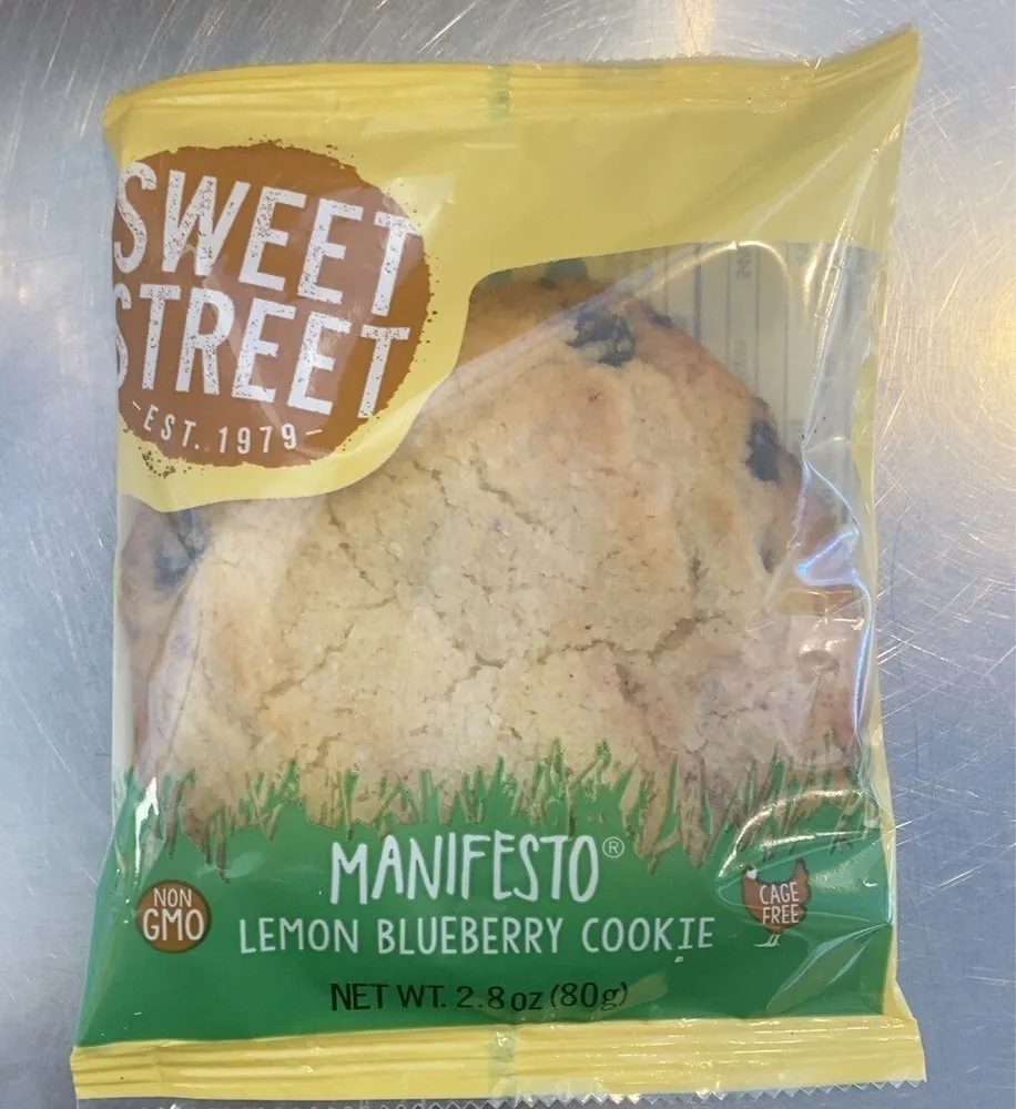 Manifesto Lemon Blueberry Cookie