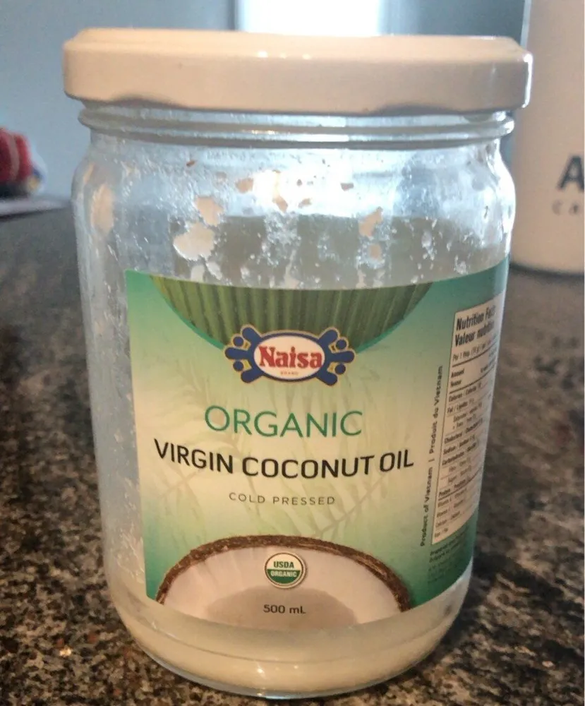 Organic virgin coconut oil