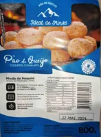 Pão de Queijo coquetel congelado