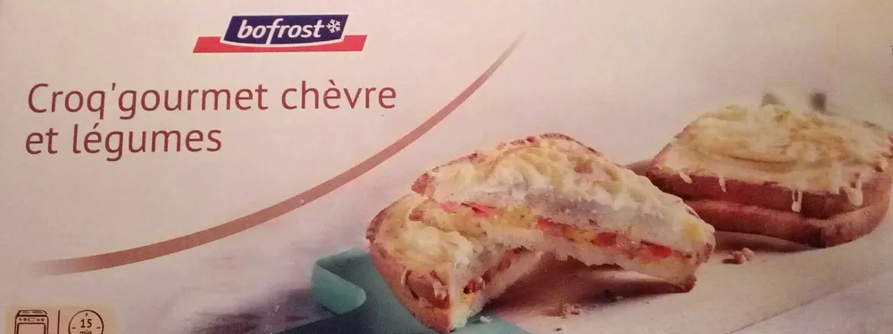 Croq'gourmet chèvre et légumes