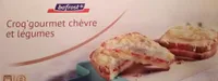 Croq'gourmet chèvre et légumes