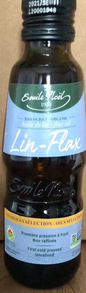 Organic First Cold Pressed Unrefined Virgin Flax Oil