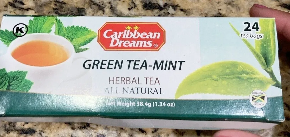 Green Tea & Mint Herbal Tea