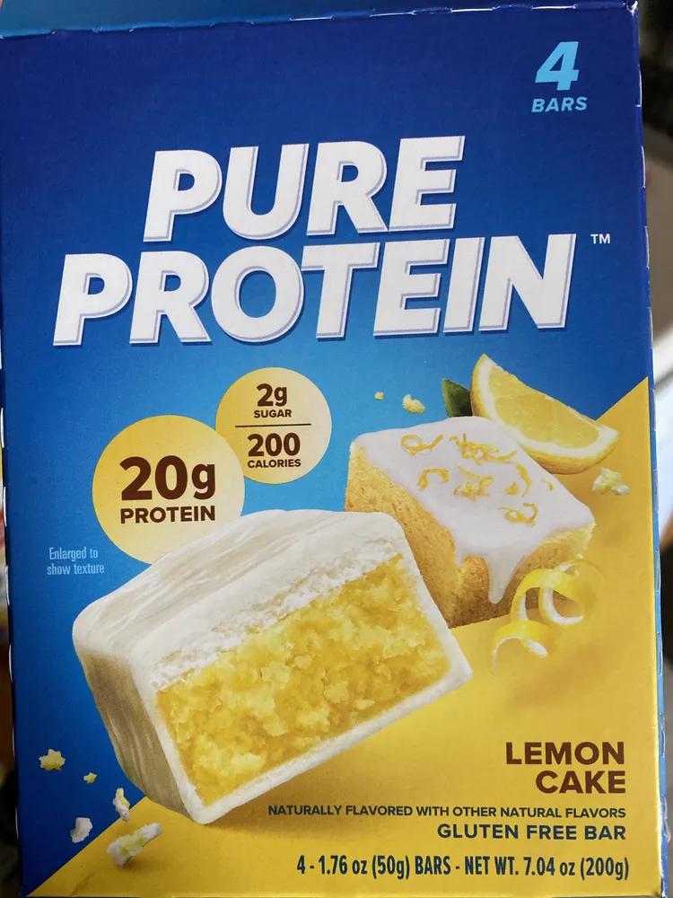 Lemon Cake Gluten Free Bar