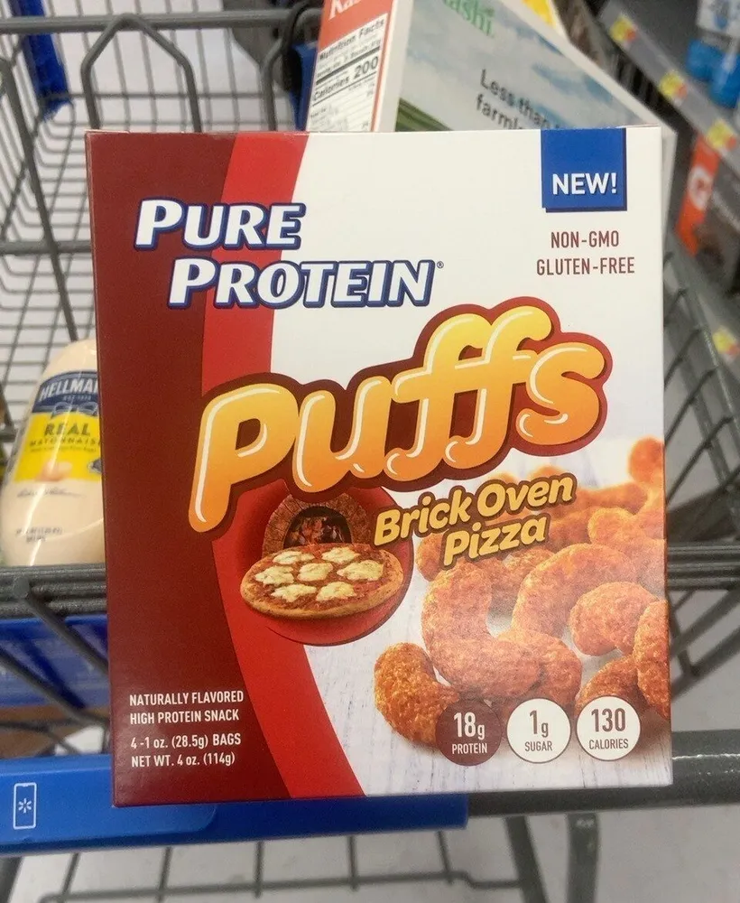 Brick oven pizz puffs