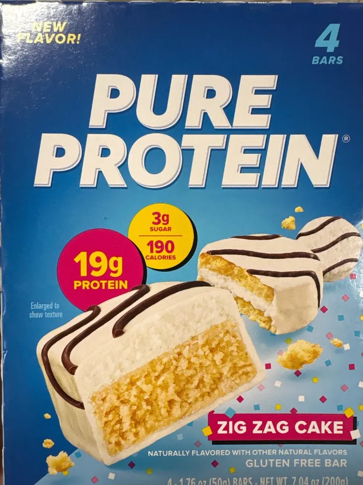 PURE PROTEIN Zig Zag Cake Gluten Free Bar