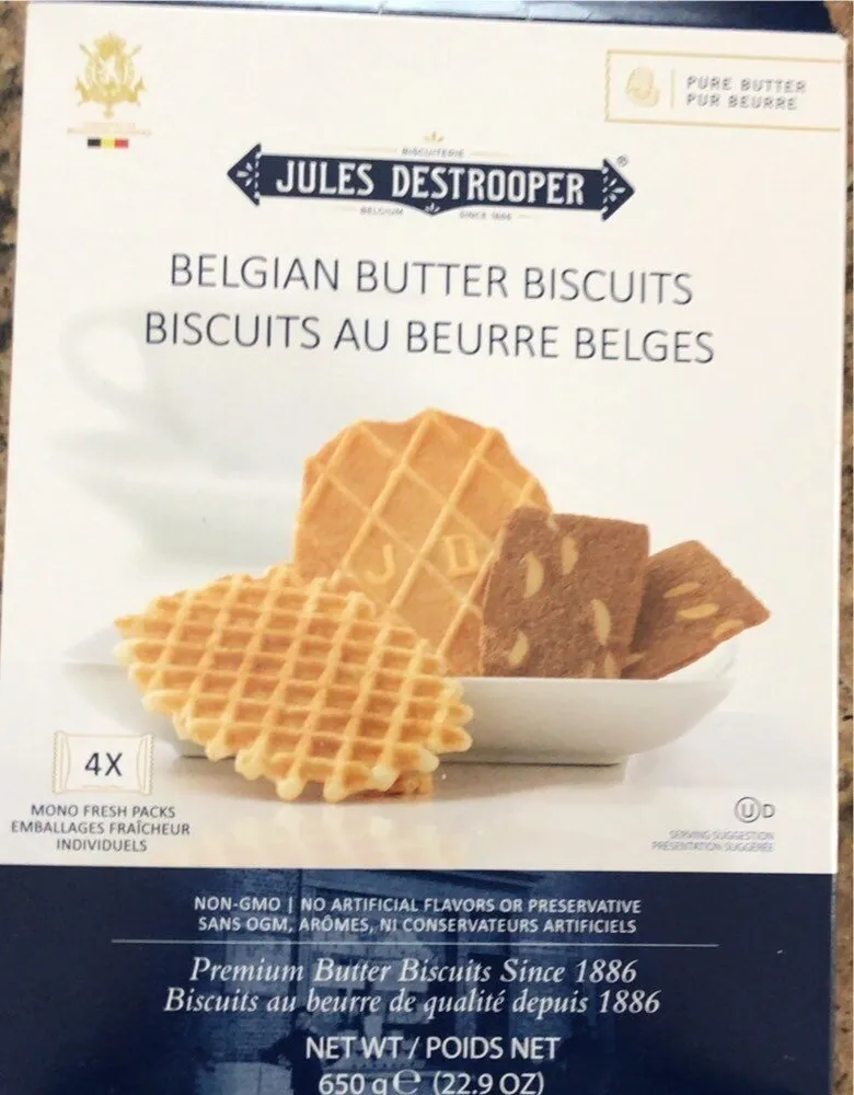Belgian Butter Biscuits