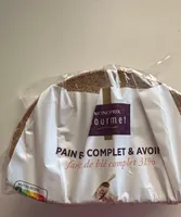 Pain blé complet et avoine