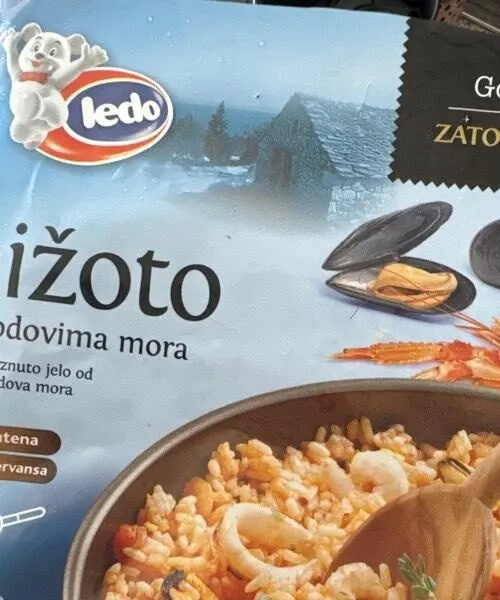 Rizoto s plodovima mora