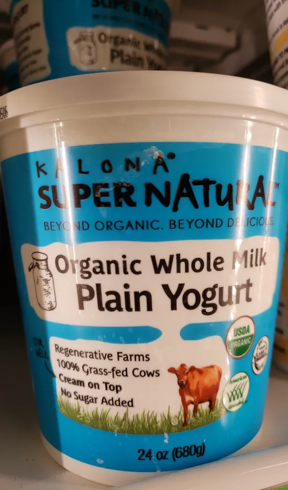 Organic Plain Yogurt