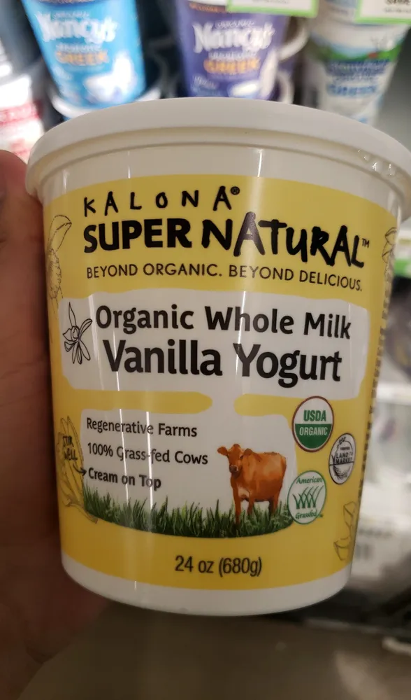 Organic Vanilla Yogurt