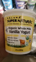 Organic Vanilla Yogurt