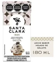 Leche sabor helado de galleta