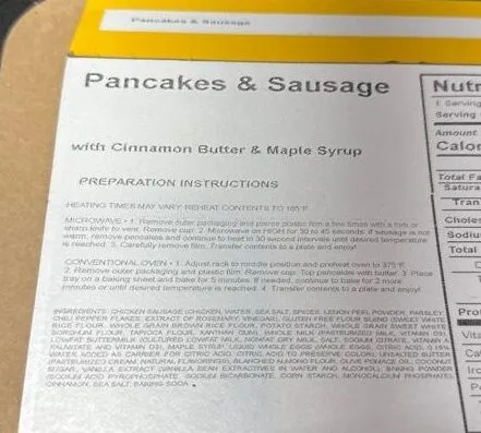 Pancakes & sausage
