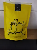 yellow sunshine ORGANIC FRUIT ICED TEA with Mango
