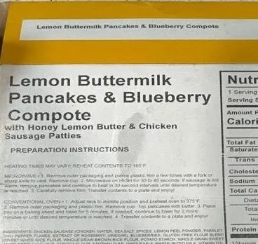 Lemon buttermilk