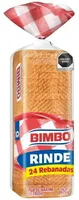 Pan de caja rinde