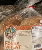 Burger buns honey wheat