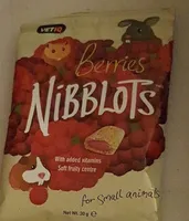 Berry Nibblots for small animals pet food