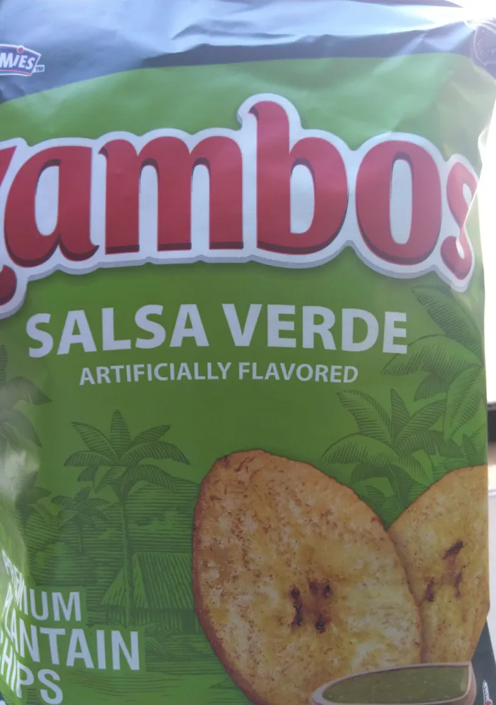Zambos salsa verde flavored
