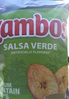 Zambos salsa verde flavored