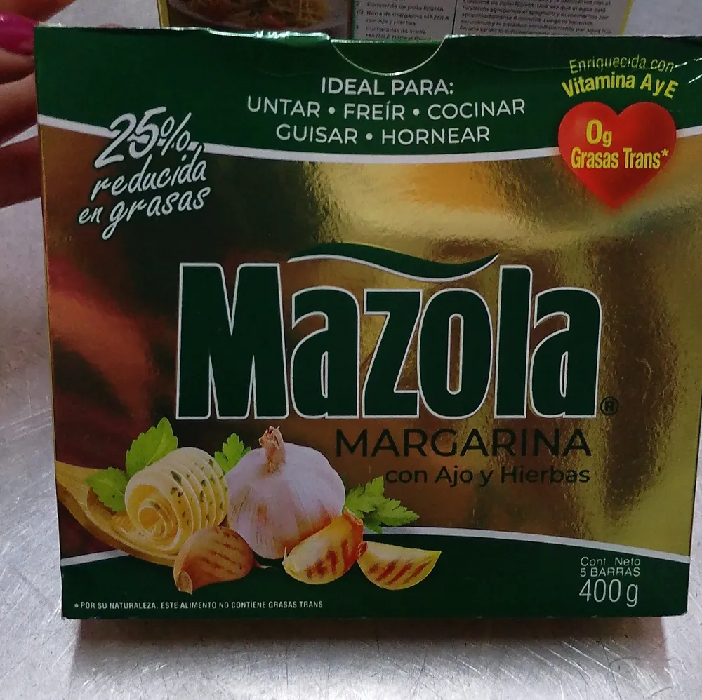 Margarina Con Ajo Y Hierbas