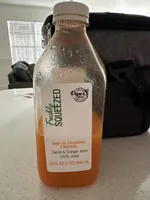 Freshly Squeezed Carrot & Orange Juice 100% Juice