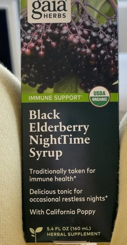 Black Elderberry NightTime Syrup