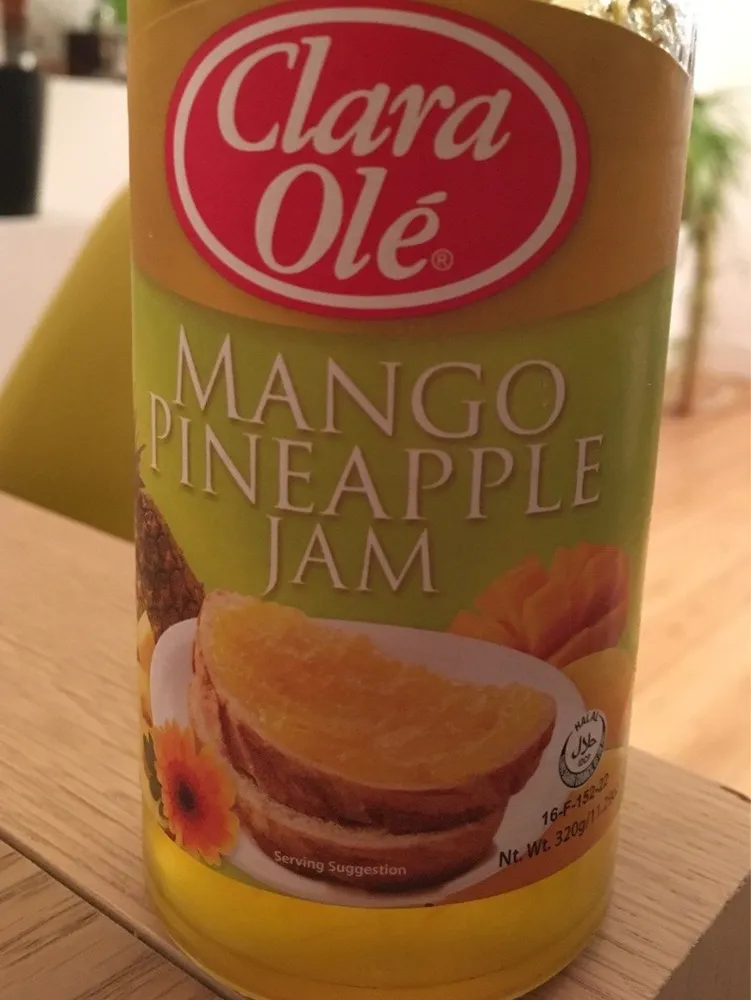 Mango pineapple jam