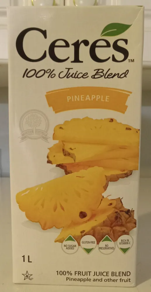100% Pineapple Juice Blend
