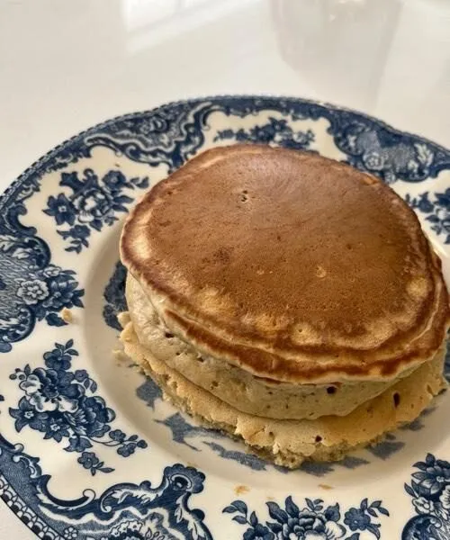 Panqueca doce de mirtilo