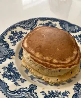 Panqueca doce de mirtilo