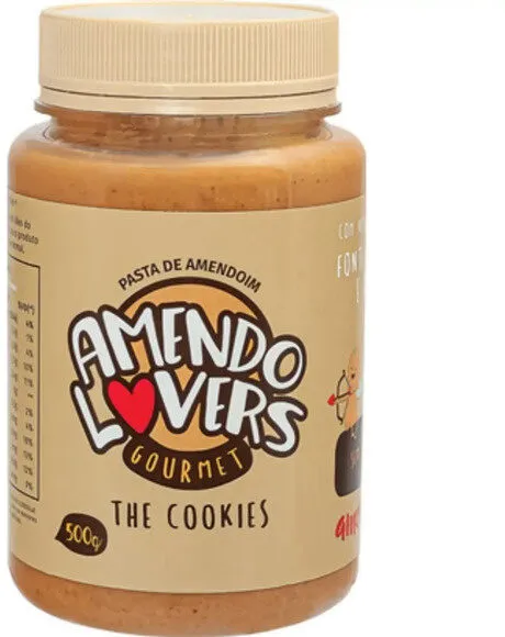 Pasta De Amendoim Integral The Cookies Amendo Lovers Gourmet Pote 500g