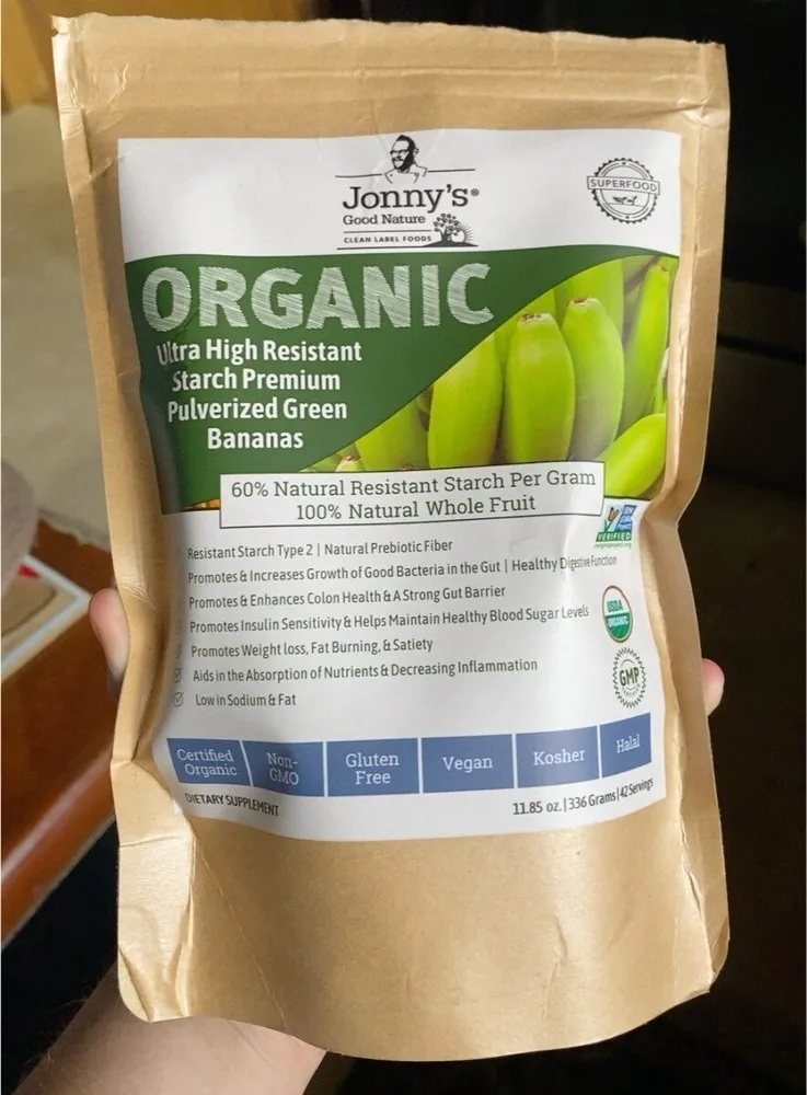 High resistant starch green banana