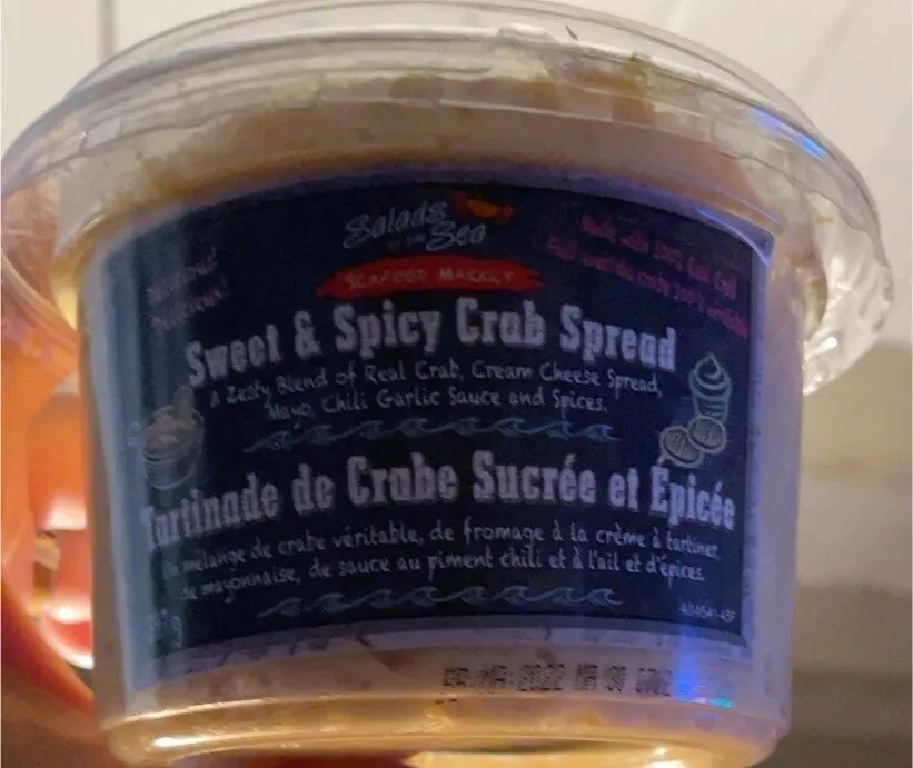 Tartinade de Crabe sucré et epicée