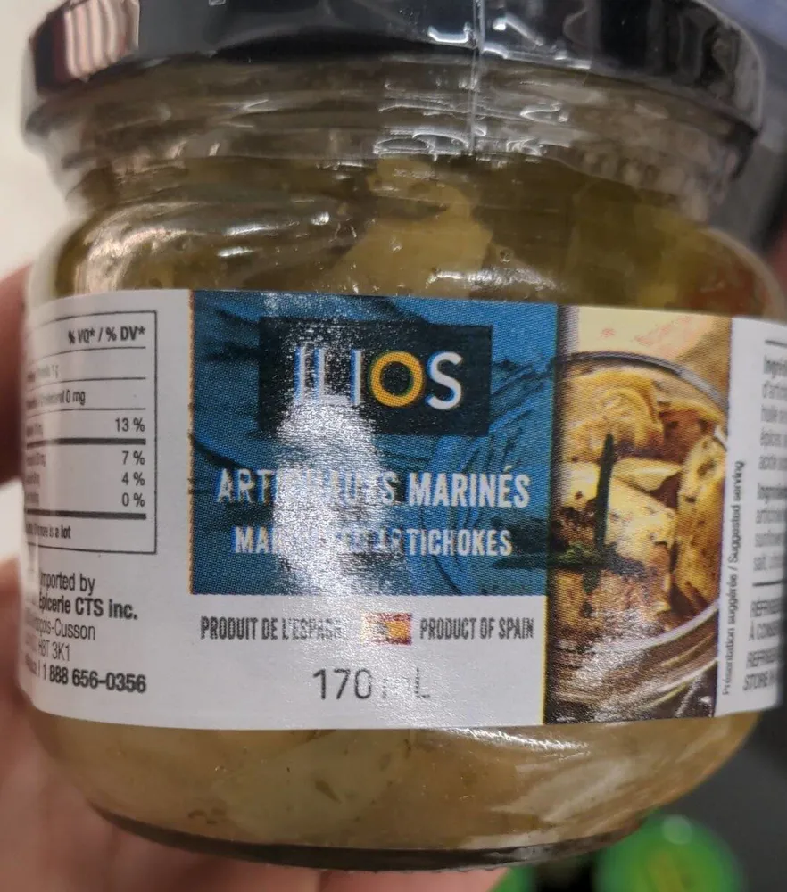 Artichauts marinés