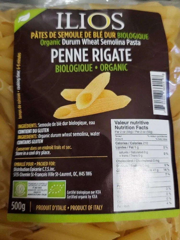 Penne rigate