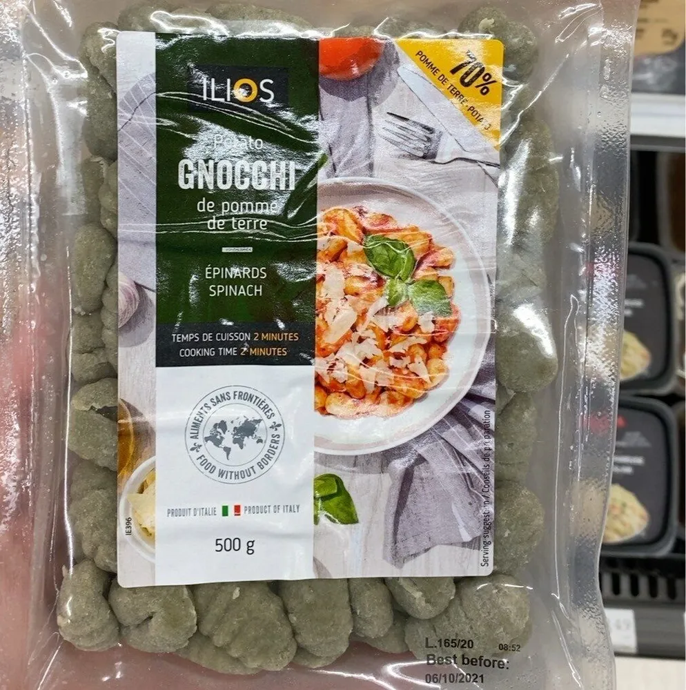 Gnocchi epinards