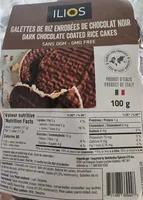 Galettes de riz au chocolat