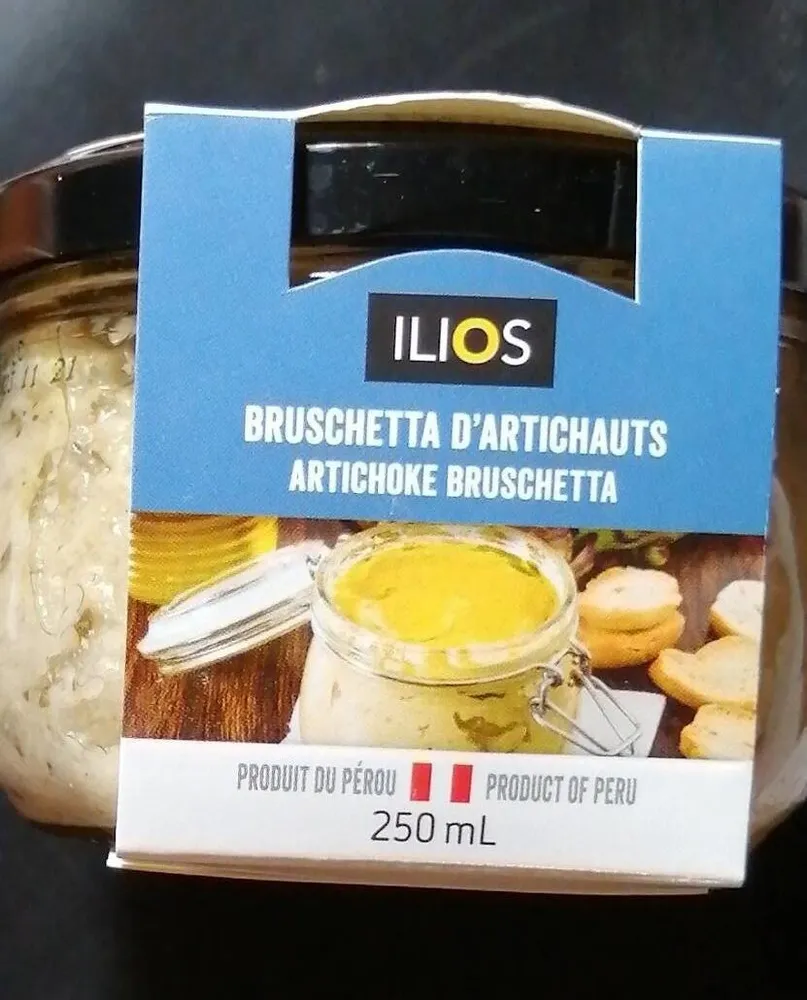 Bruschetta d'artichauts