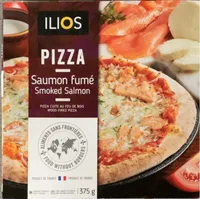 Pizza saumon fumé