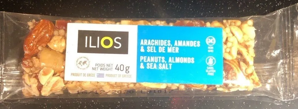Barre Arachides, Amandes & Sel de Mer
