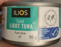 Solid light tuna