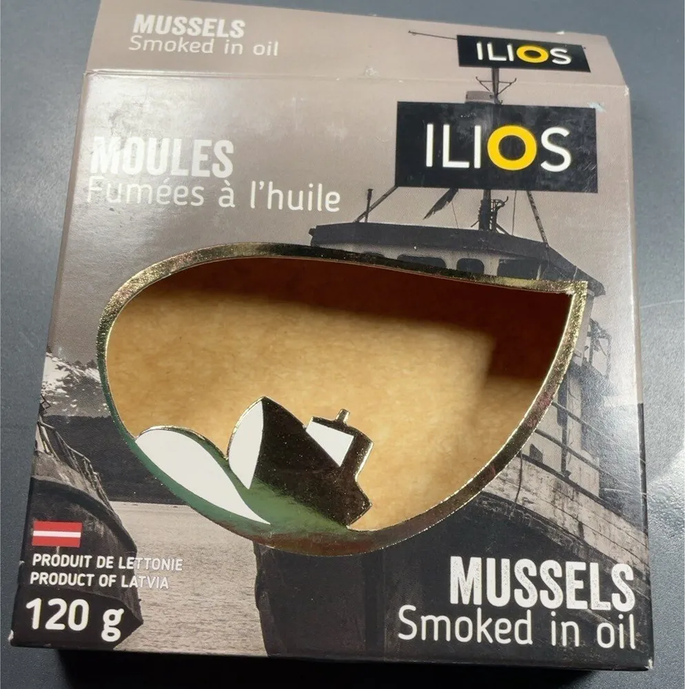 Moules fumées à l’huile